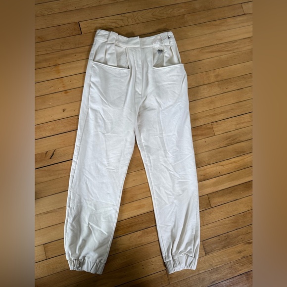 THOM KROM W St 319 sweatpants jogger styleTrousers Bone In White - Picture 4 of 14